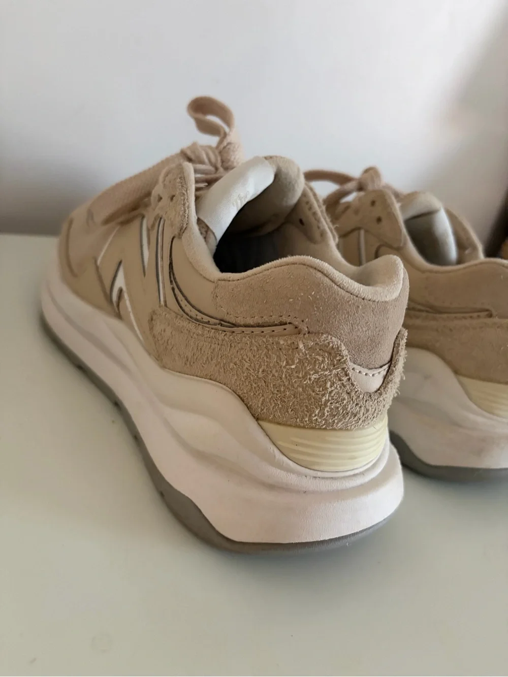 New Balance women’s 57/40 Neutral Beige/Taupe Sneakers size 6.5